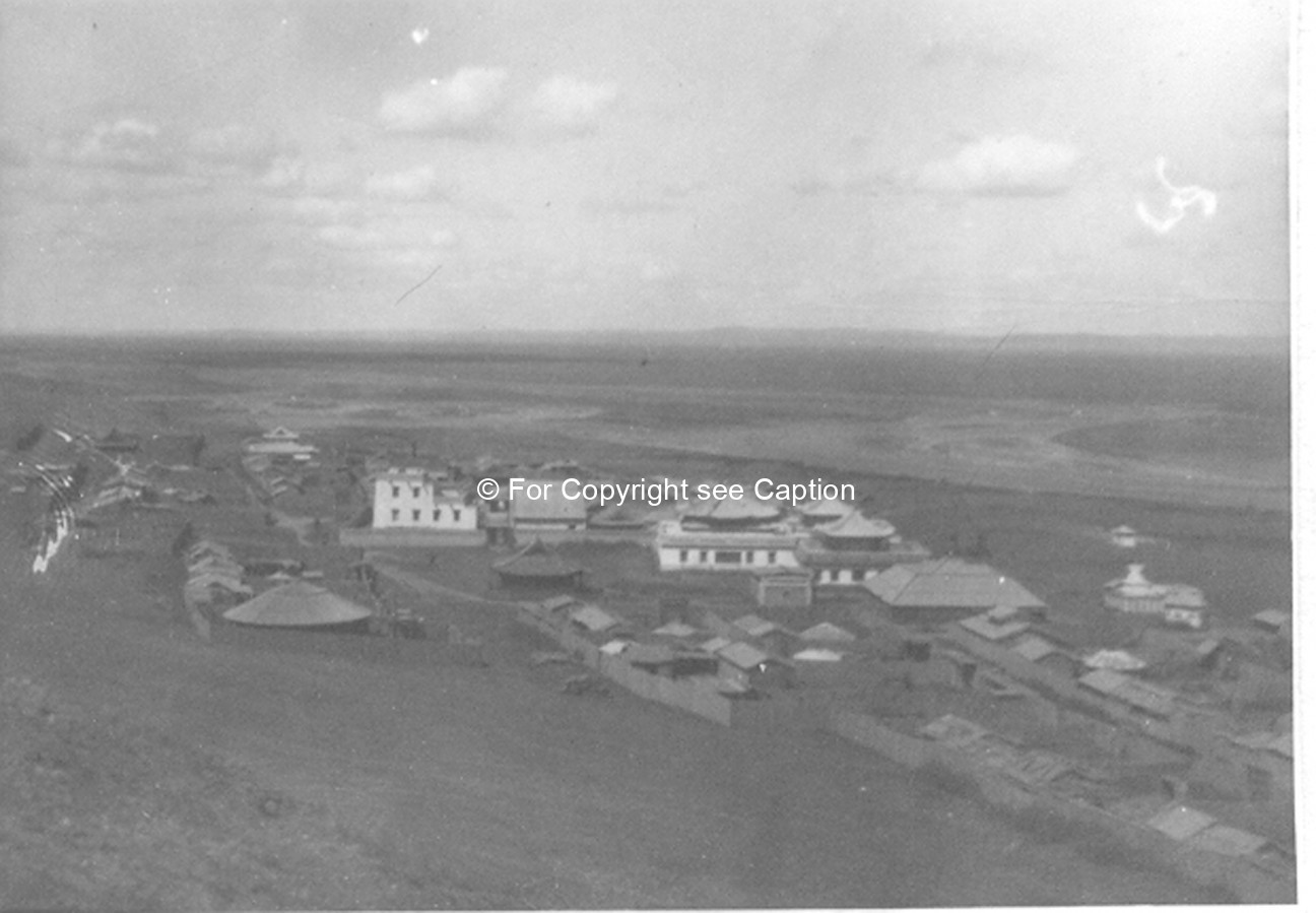 General view of the monastery and Orkhon River. Film Archives K-24222
